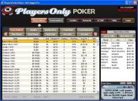 PlayersOnlyPoker Lobby
